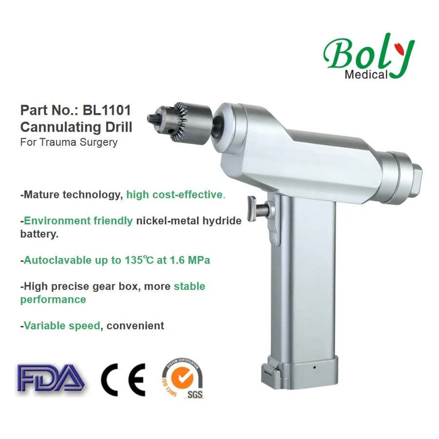 
Boly electric surgical power tool canulate drill BL1101 