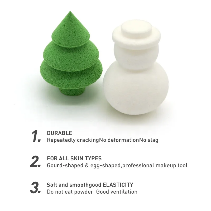 Customizable Colors Water Drop Shape Makeup Sponge Material Foundation Sponge