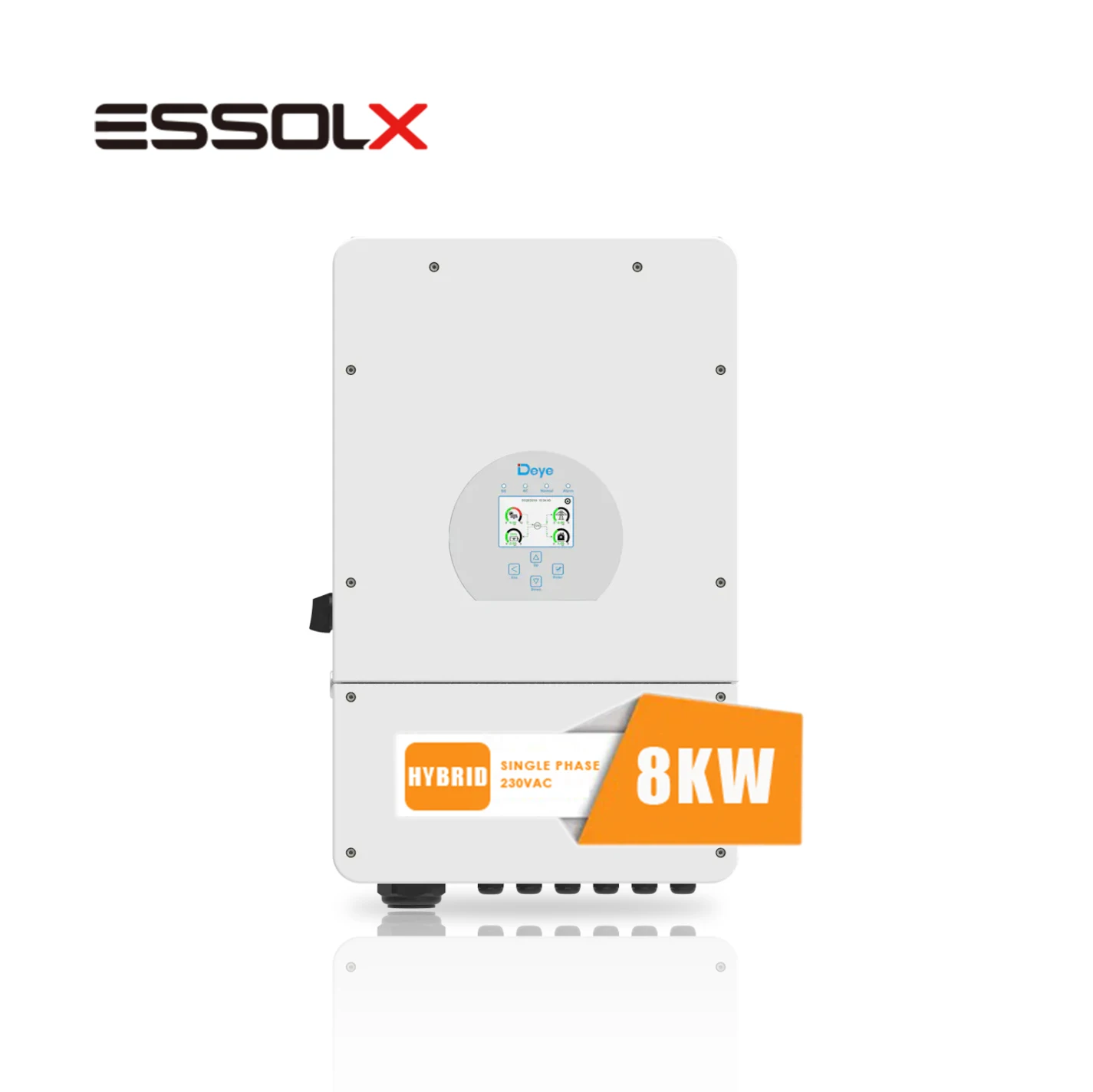 Mauritius однофазный 8 кВт солнечный инвертор Гибридный гибридный SUN-8K-SG05LP1-EU