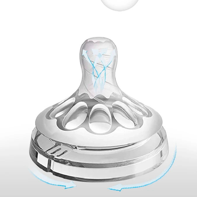 Силиконовые бутылочки для кормления грудью