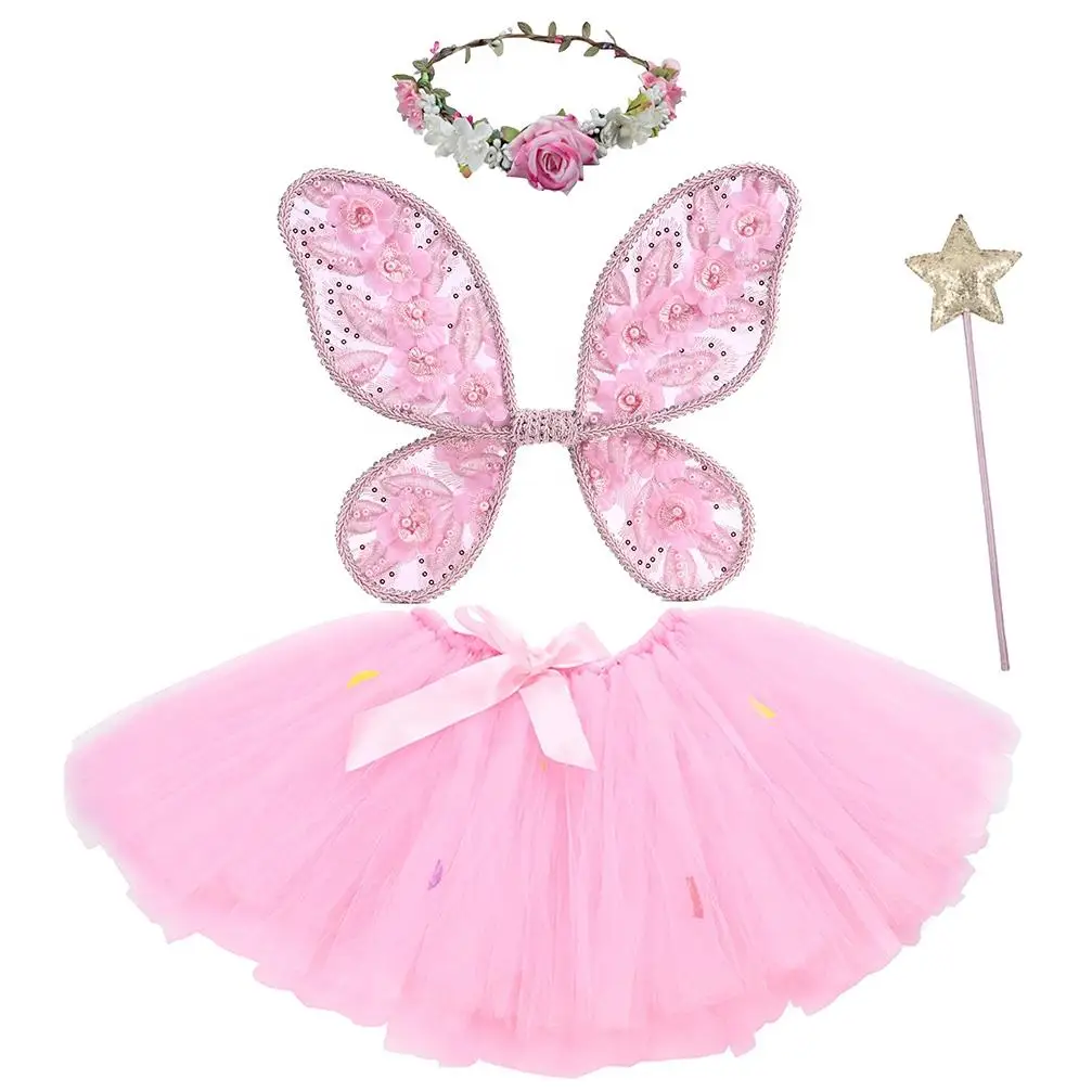 Decoration Wings Red Adults Cape Women Lights Lace Golden Christmas Large Craft Crystal Neon Flying Fairy With Wings