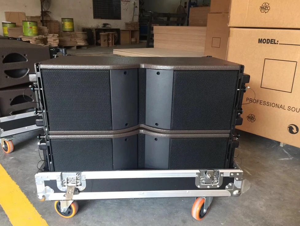 High quality 208 Dual 8' Line Array Speaker match 18inch sub Outdoor system