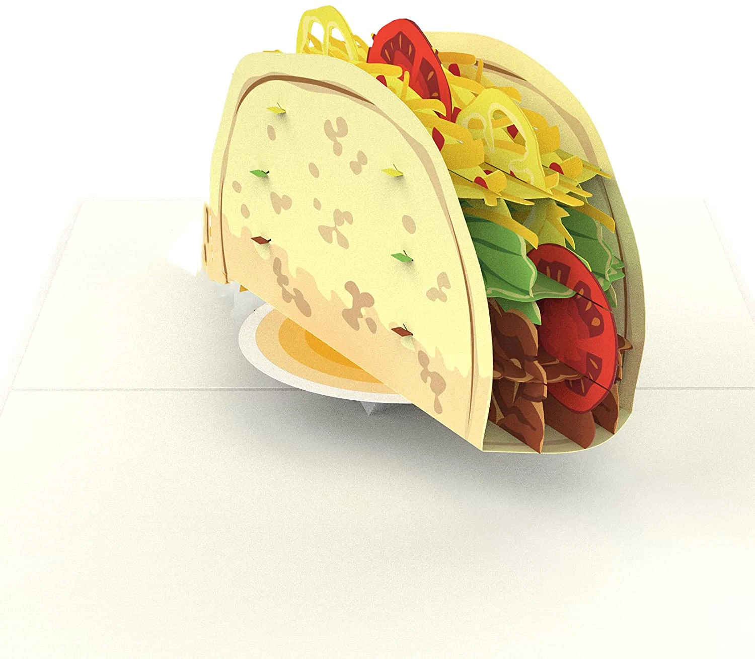 Creative Handmade Hard Cover 3D Laser Cut Paper 3D Stereo Greeting Card