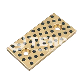 Factory Supply Graphite Plug Oilless Copper Slide Plate