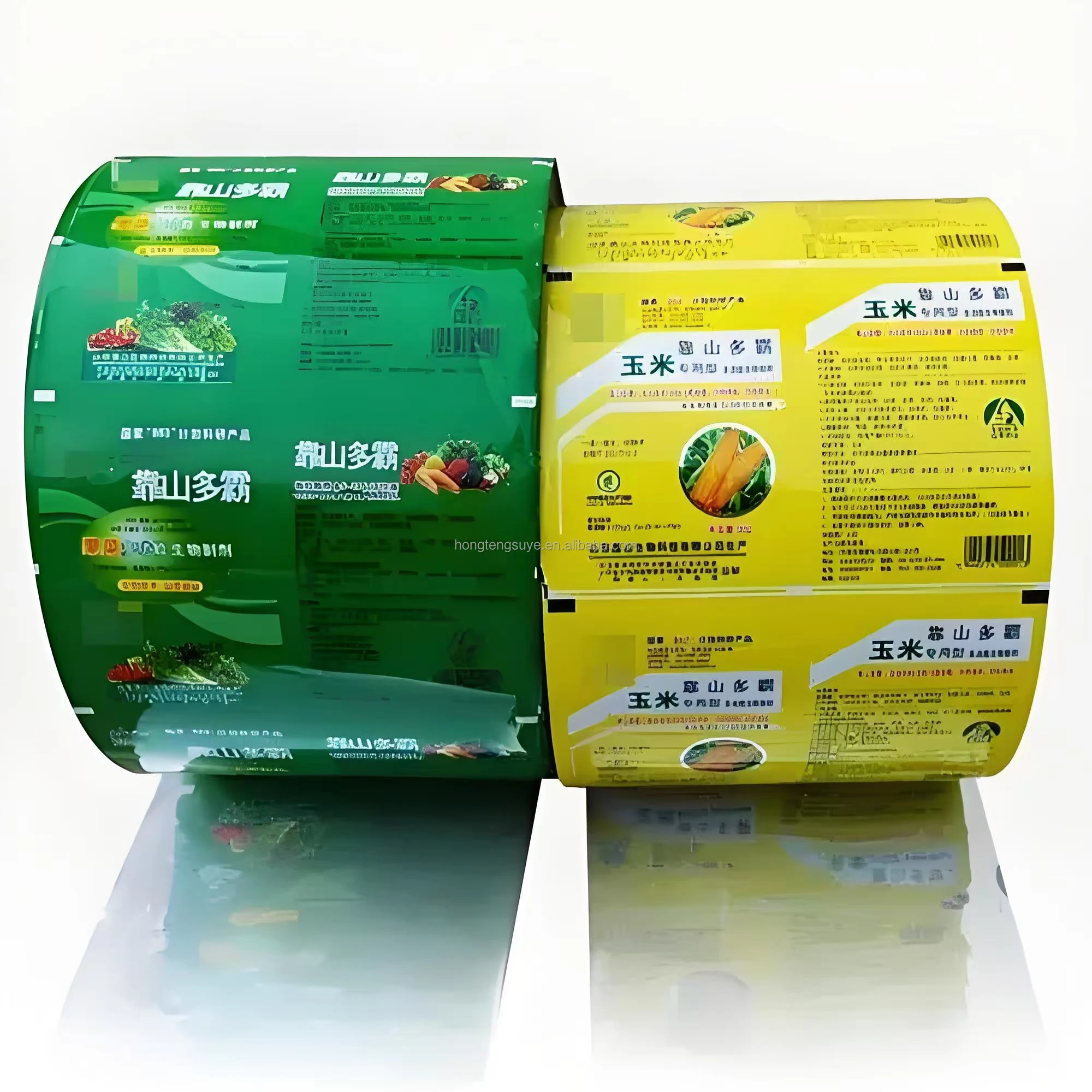 High Quality Pe Pet Laminated Film Customized Plastic Film Roll Candy Potato Chips Packaging Film Roll For Food Packaging