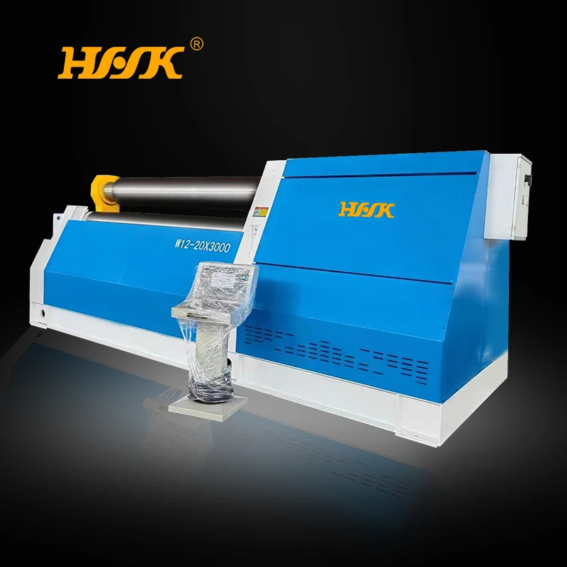 4 rollers hydraulic steel plate rolling machine Suitable for all kinds of sheet metal equipment