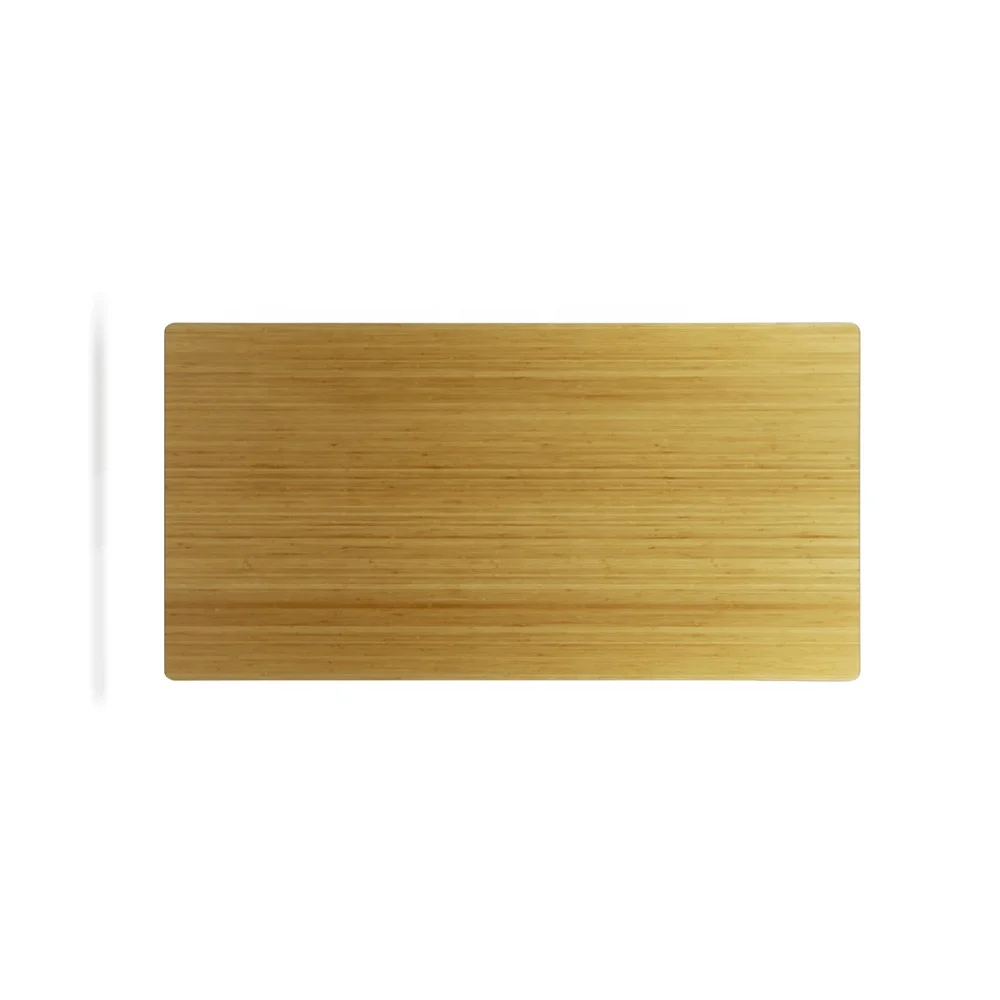 Office Rectangular Computer Desk Sit and Stand up Bamboo Desktop Table Tops