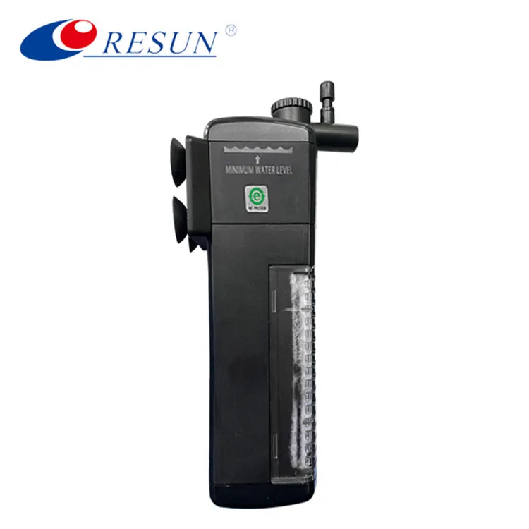 Resun New Arrival Adjustable Flow 4 Layer Filtration BC650 Bioclear Power Filter For Fish Tank Aquarium