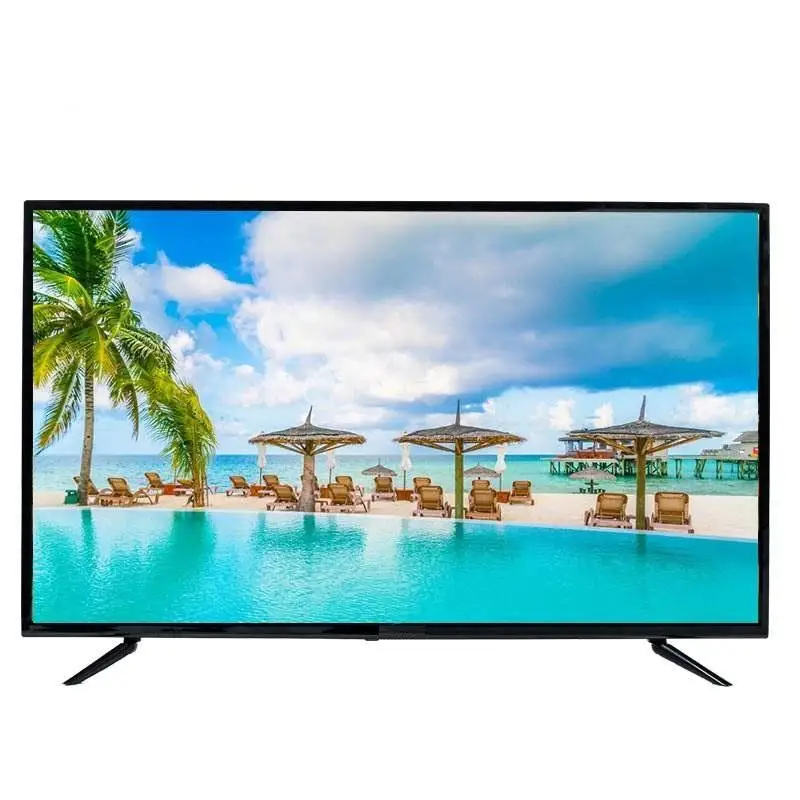 Лучшая цена AoXua led smart TV 4k ultra HD высокое качество онлайн 32 43 55 75 дюймов закаленное