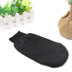 Customized Soft Cute Peeling Turkish Raw 100% Pure Raw Mulberry Exfoliating Scrub Glof Silk Exfoliating Body Bath Mitt