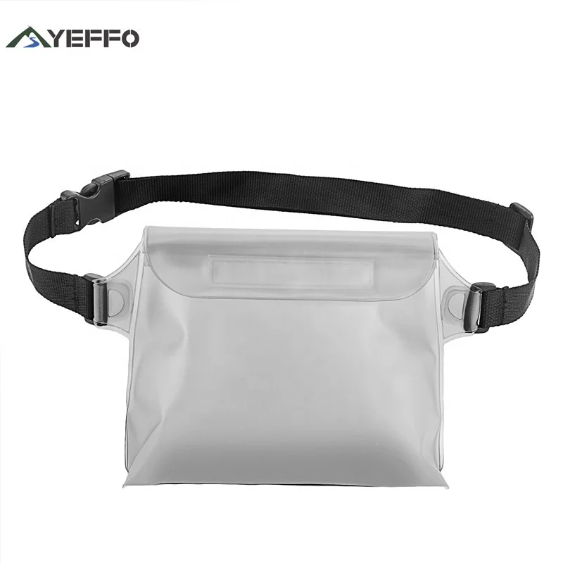 Waterproof Pouch with Waist Strap Beach Accessories Best Way to Keep Your Item Safe and Dry Perfect for Boating Swimming
