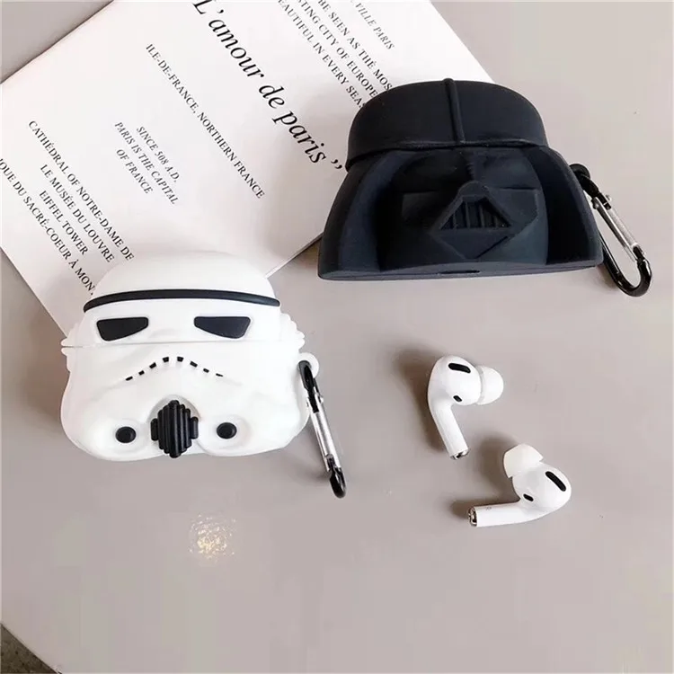 
Hot Sale Earphone Protective Cover Cool Cartoon Marvel For Iron Man For Star Wars For Airpods Case Pro 