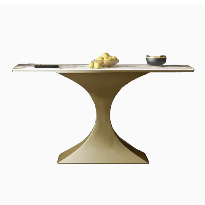 Gold Entryway Marble Console Table Sofa Table Accent Table For Living Room Home CECX002