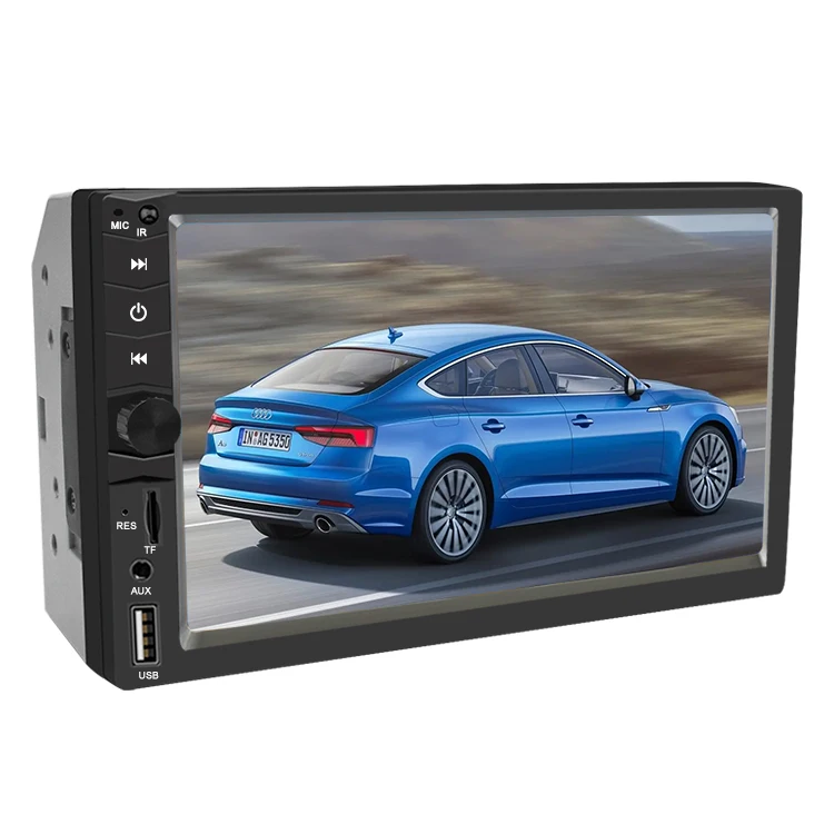 7029 7 inch Resistance Touch Screen mp5 video radio car monitor