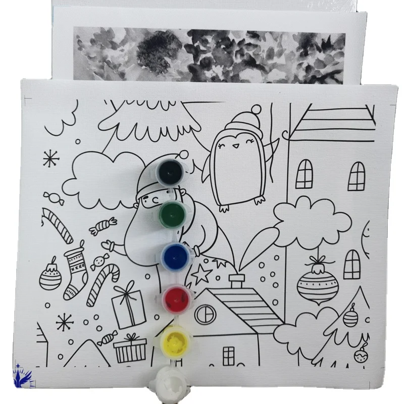 Canvases for  Painting Canvas with 9x12,8x10,4x6,Canvas Panels for Oil Paint,Acrylic Paint,Gouache and Tempera.