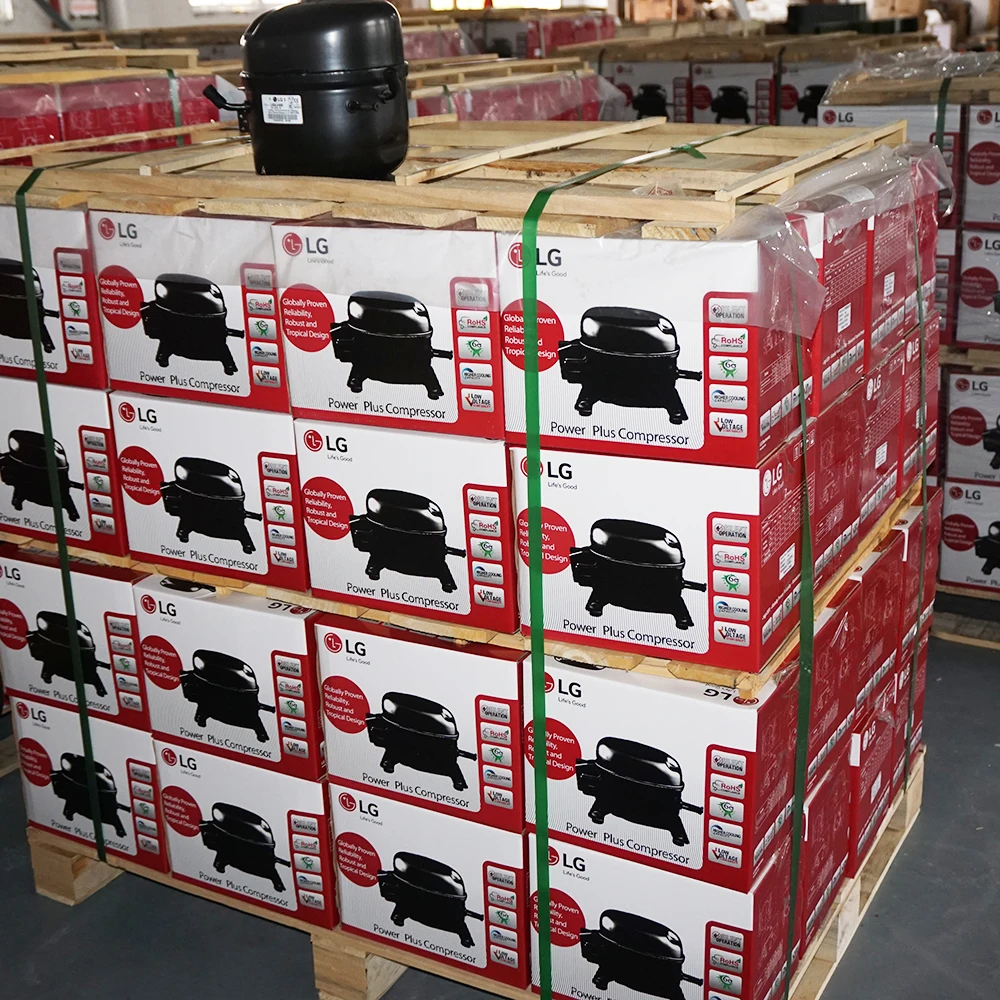 Factory directly supply LG piston refrigerator compressor r600 Gas in stock