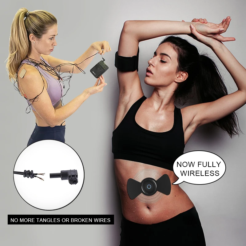 DOMAS Hot Sales  Wireless Tens Acupuncture Smart Digital Therapy Machine Electronic Muscle Stimula Slimming Pulse Massager