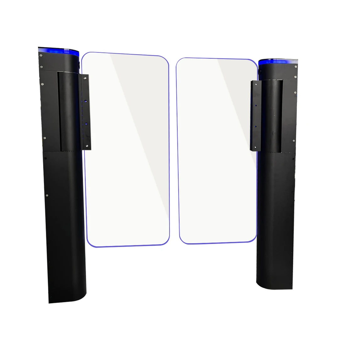 Manufacturer of Speed Class Turnstile Gate Face Terminal Recognition Bar Code Ticket Barrier Safety Security Traffic Barrier