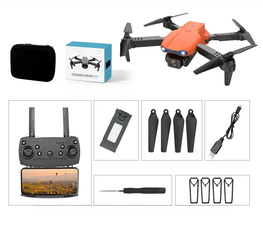 Mini Drone 4K HD Dual ESC Camera Optical Flow Positioning Obstacle Avoidance folding quadcopter toy remote control pro Drone