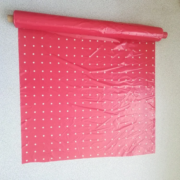Agricultural perforated plastic polyethylene PE mulch film with hole