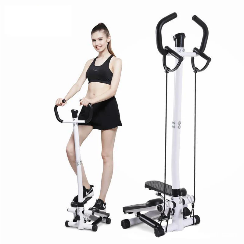 Best Home Gym Fitness Exercise Portable Mini Stepper with Resistance Bands Made Steel ABS Material Best Mini Stepper Suppliers
