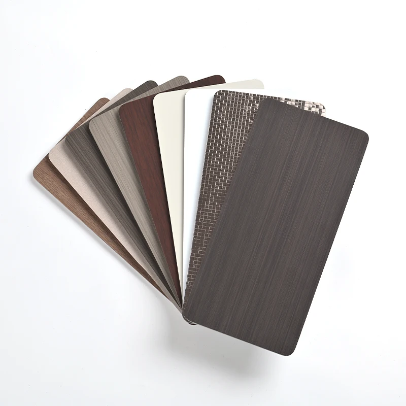 100% Formaldehyde-Free Glossy PET Film Faced PVC Laminated Foam Board Anti-Scratch Pvc Board PVC Sheet For Wall Decoration