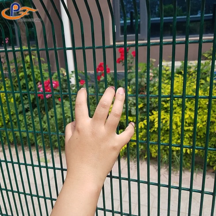 Wholesale 50x200mm mesh warehouse welded security steel fences no climb fence