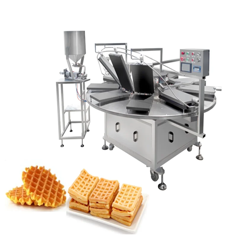 Industrial waffle making machine hot dog penis shaped waffle machine