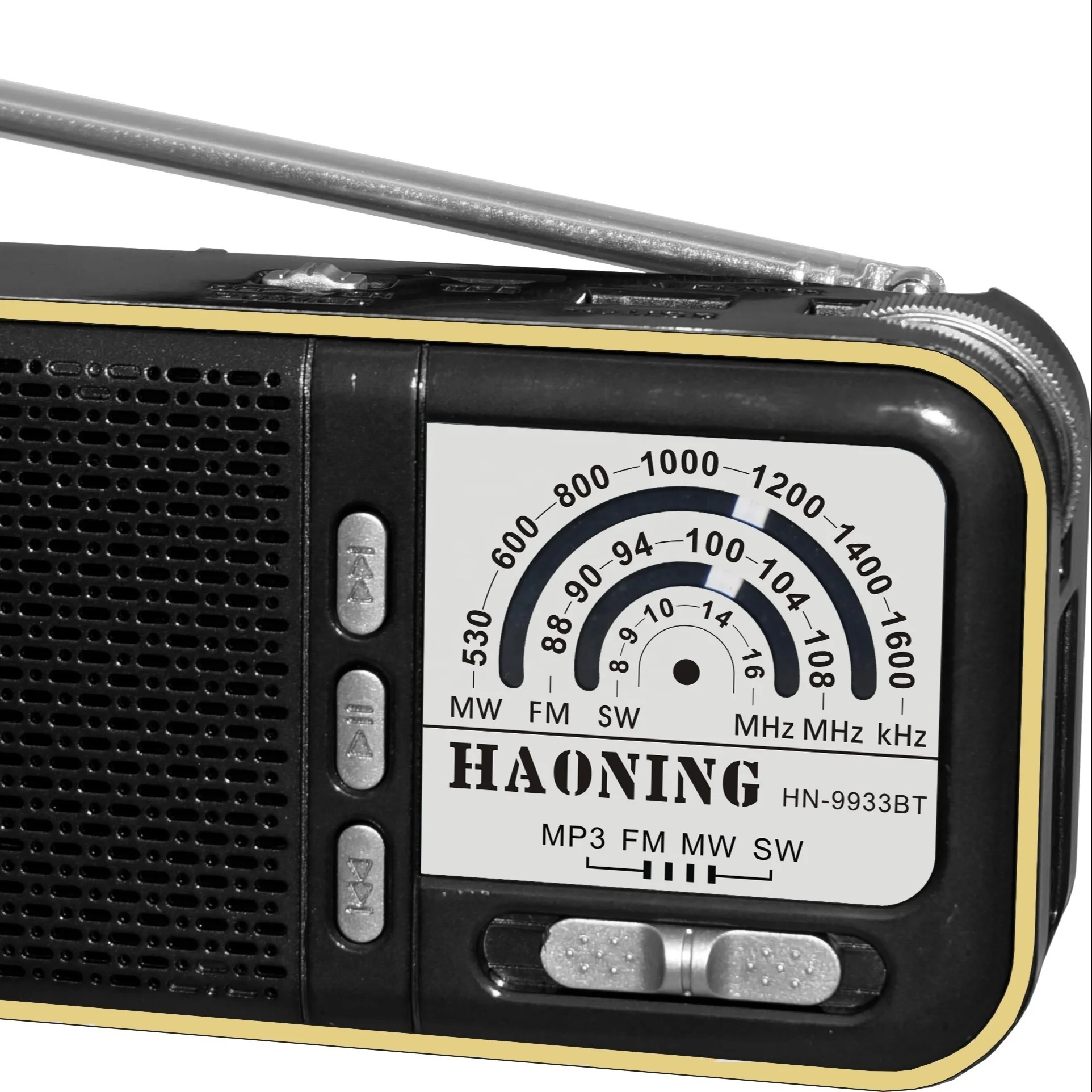 Антикварный многополосный перезаряжаемый многополосный домашний портативный AM FM SW радиоприемник USB/TF