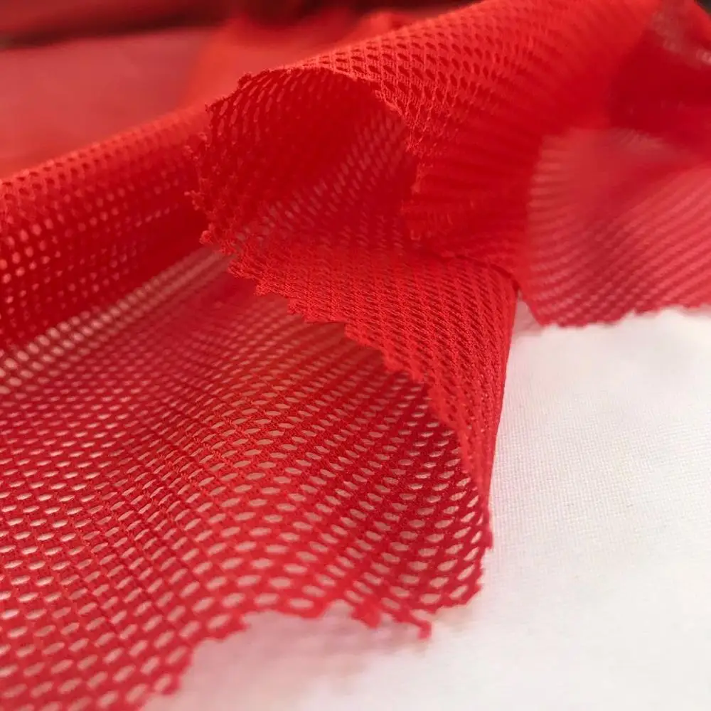 Customized colors 100% polyester tricot pique fabric Quick-drying breathable jersey fabric for basketball jersey/soccer jersey