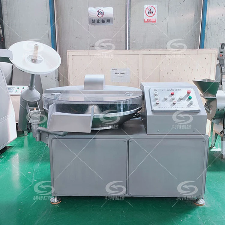 Multi Function Meat Mixer Daging Vacuum Bowl Cutter 4 Blade Trade On Hot Sale