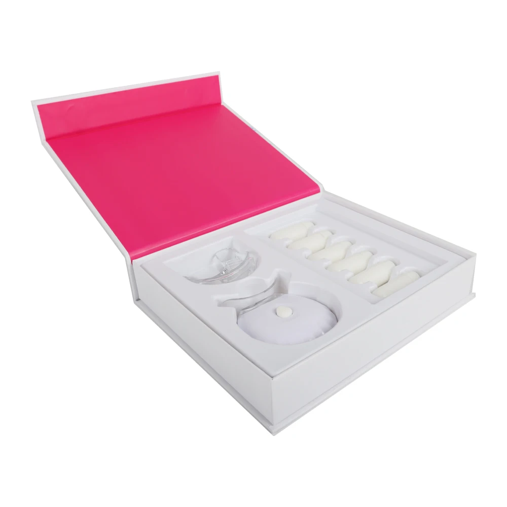 Private Logo Non Peroxide Free Teeth Whitening Led Kit PAP