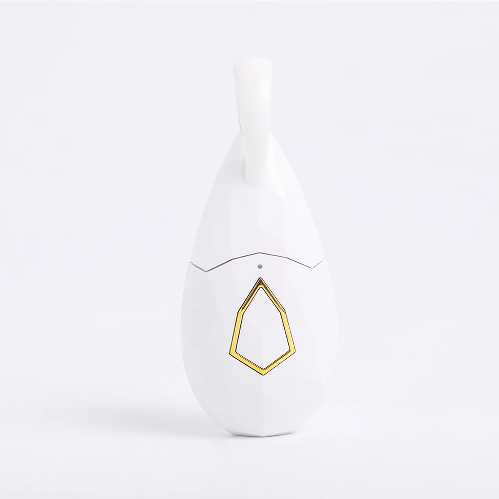 Small face and eye lift heating vibrator skin care stick Eye massager charging base