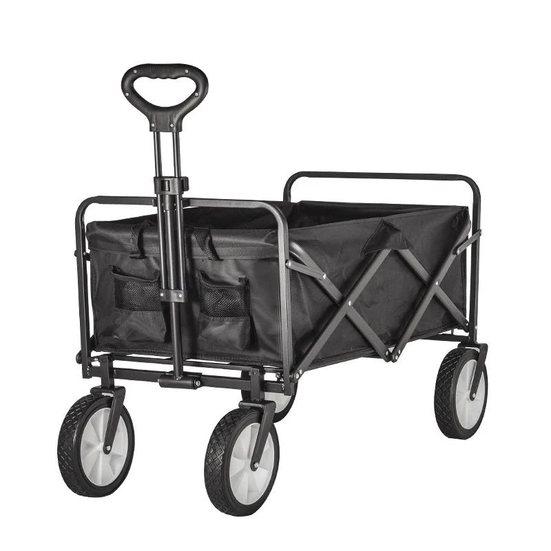 Wesunny Wholesale Garden Camp Hand Cart Beach Picnic Foldable Camping Wagon