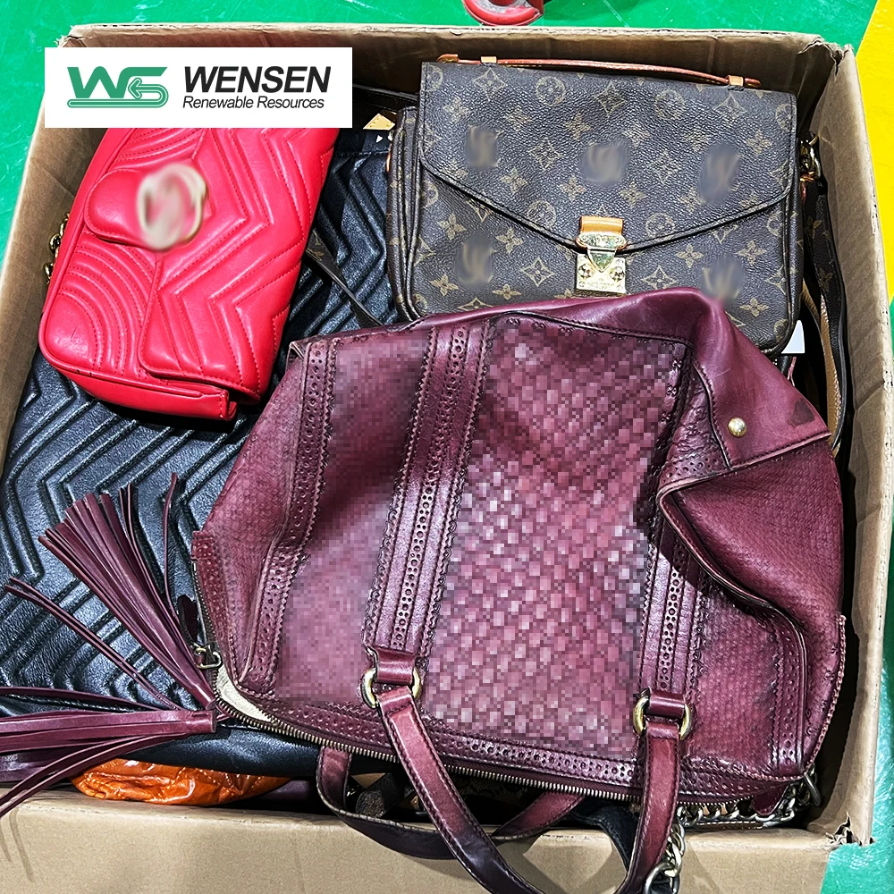 Used Original Thrift Bags Leather Luxury Italy Brands Second Hand Bag In Box