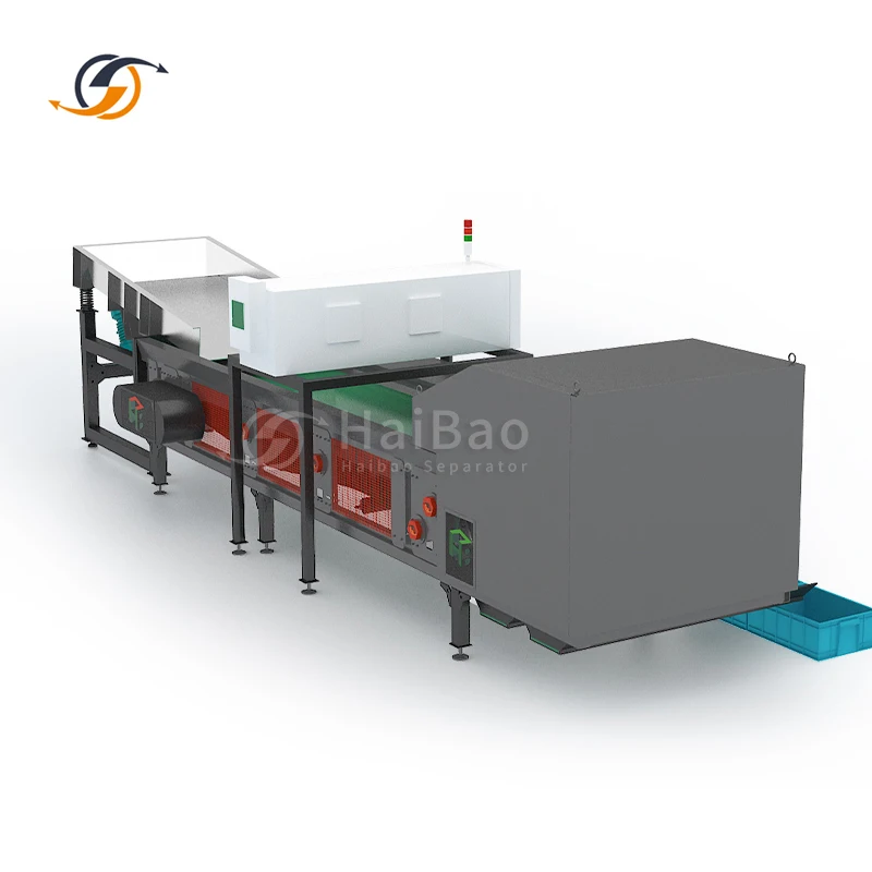 NEW High Quality Plastic Separator Metal Detector Machine Price/ used plastic color separation machine