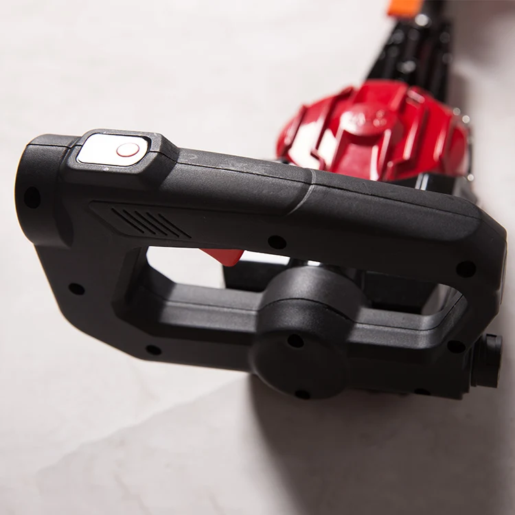 Strong power electric hedge trimmer one single blade garden tool lithium battery brushless ironless disc motor trimmer