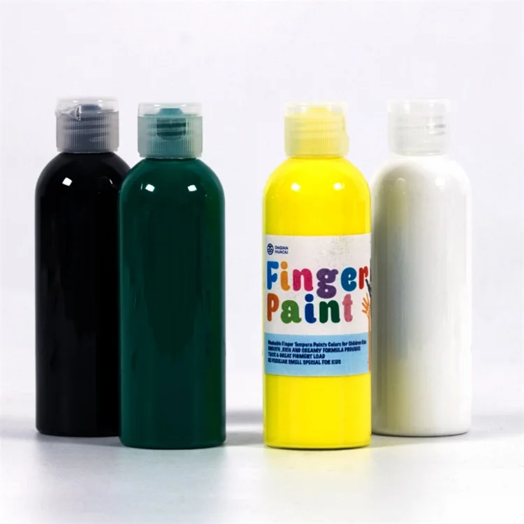 Non-Toxic Liquid Poster Paint Washable Tempera Paint Kit For Kids Finger Painting