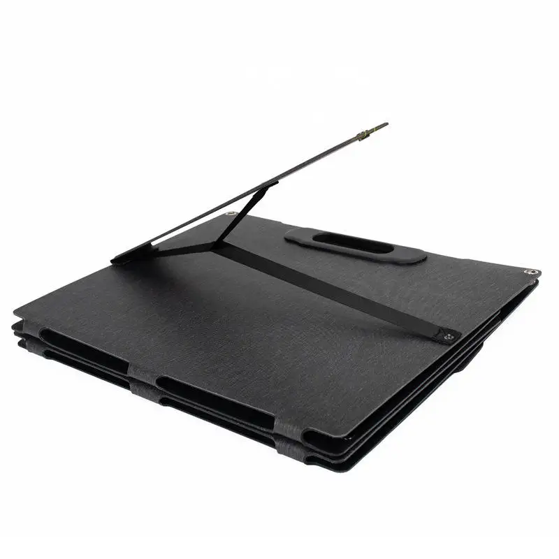 Portable 100W 18V  158mm mono silicon mc4 connector solar charger integrated laminate Foldable solar panel