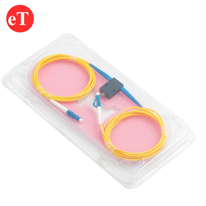 Одиночный Режим 0-60 дБ SC LC UPC Online VOA переменный волоконно-оптический