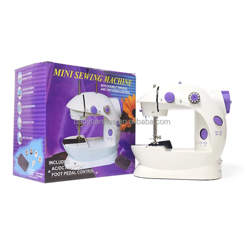 Manufacturers Wholesale Mini Portable Sewing Machine Electric Model BYH138 Small Automatic Sewing Machine Household