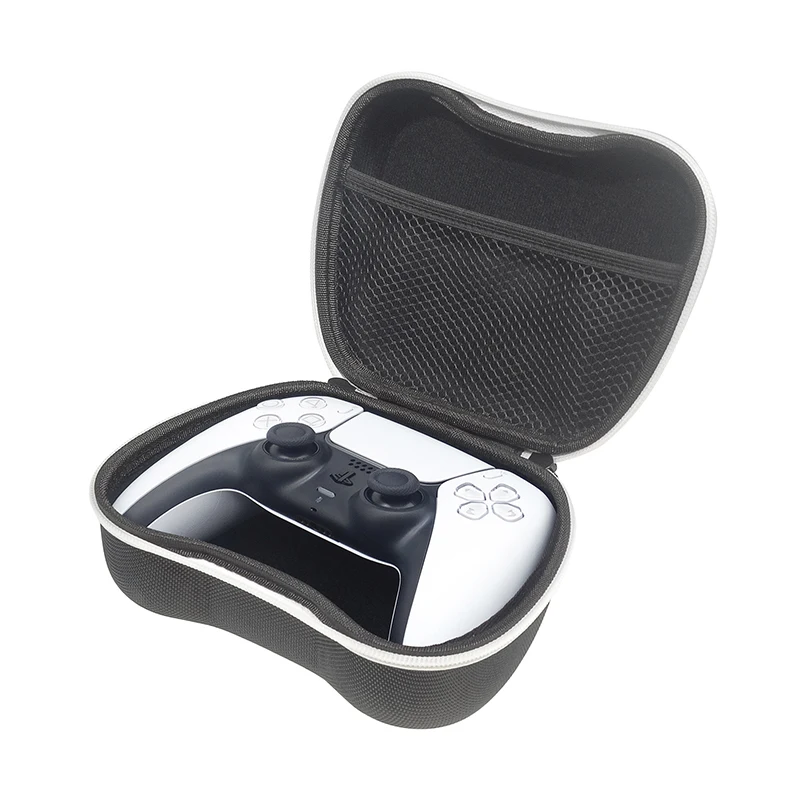EVA Case Organizer Bag Travel Waterproof Game Storage Case for PS5 Controller Protective Hard Shell Molding Durable Carrying