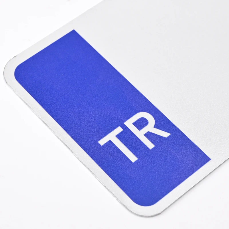 Factory Direct Custom Turkey Blank Licence Plate Aluminum Sheet Reflective Embossing Euro Car Number License Plate Blank