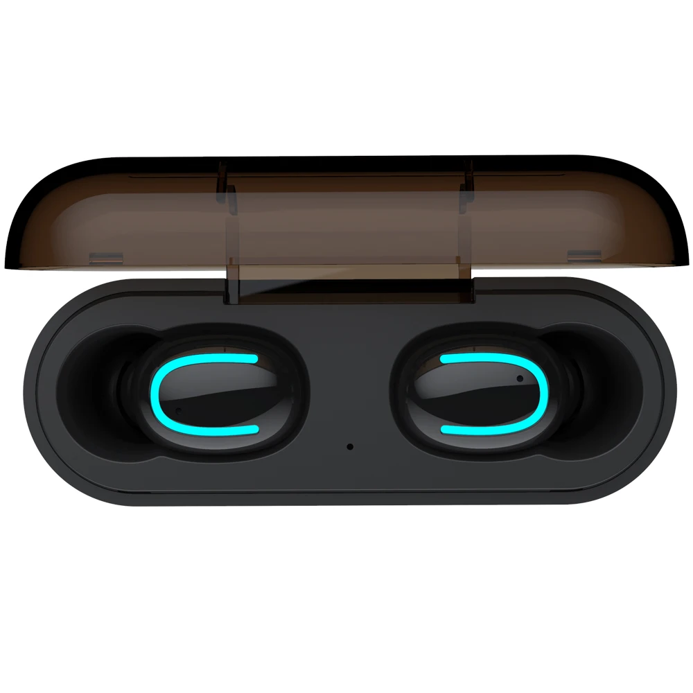 HBQ Q32 power bank и умные наушники 2 в 1, автоматическое подключение