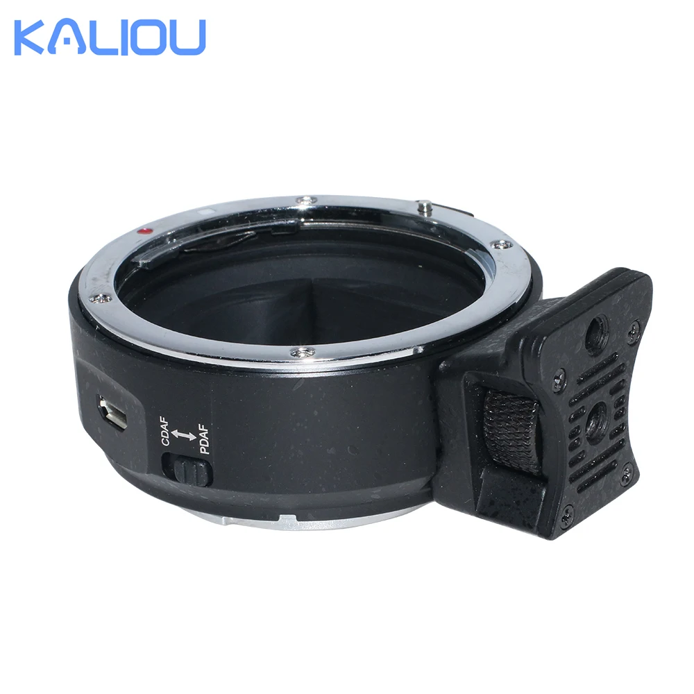 Kaliou EF-NEX IV Lens Adapter Conversion Ring  with USB  Port for Canon EF/EF-S Lens to Sony E-Mount Camera