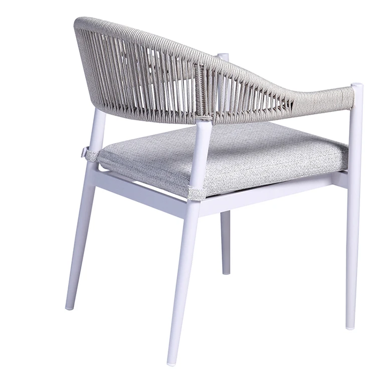 Кресло для балкона дизайнерский набор роскошная уличная садовая мебель отеля бистро алюминиевое уличное кресло патио