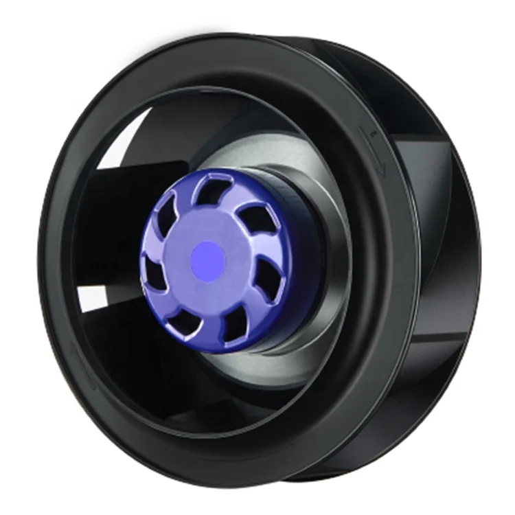 Изогнутый центробежный вентилятор 175*73,5 мм EC/AC