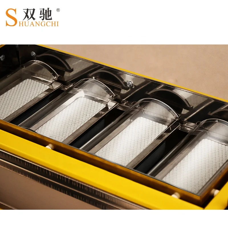 Big burner lpg gas bbq grill commercial automatic barbecue machine automatic meat roaster