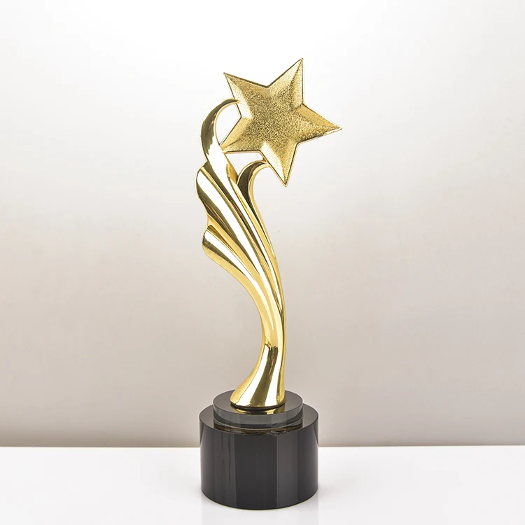 2024 High-quality Customized Music And Dance Award Dancing Lady Figure Golden Metal Trophy