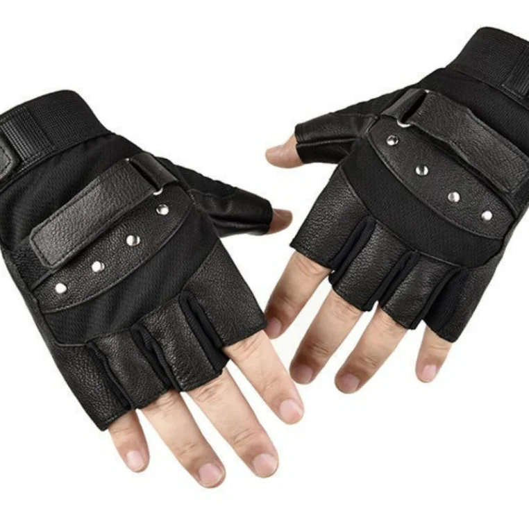 Мужские кожаные Нескользящие перчатки